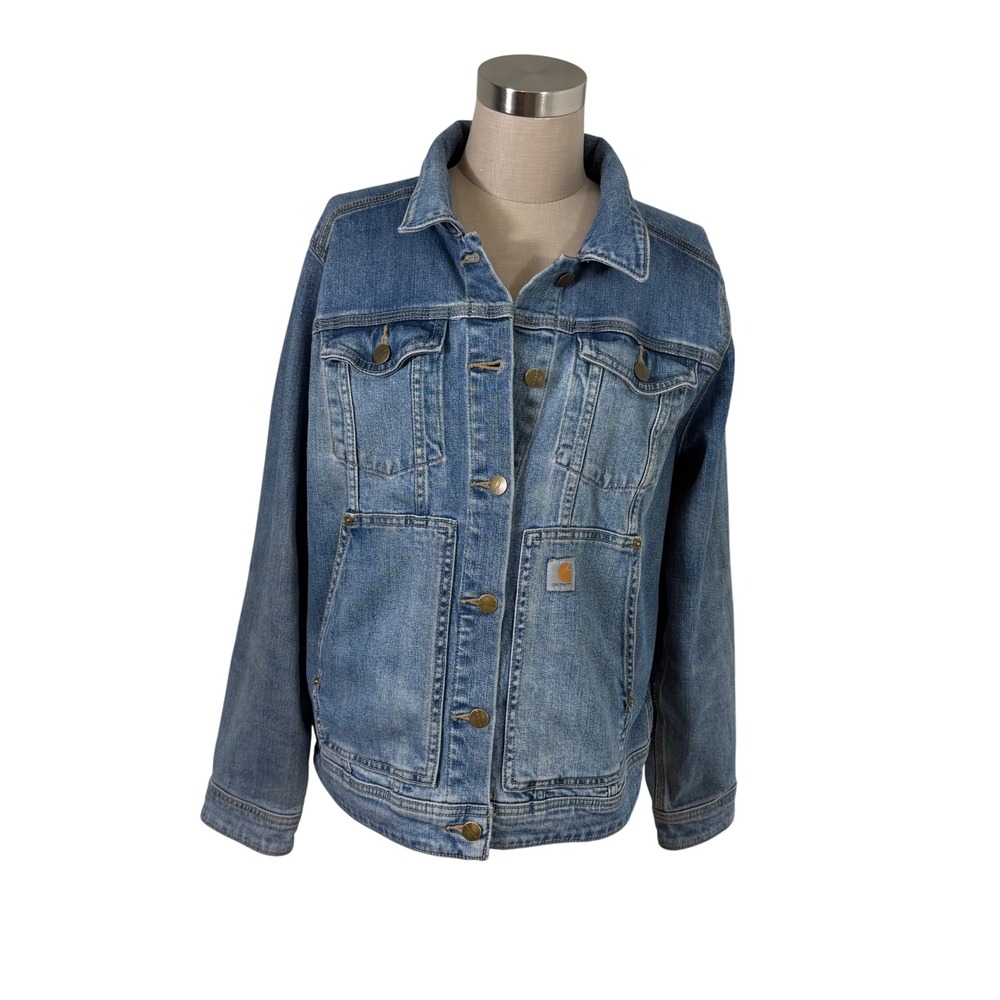 Carhartt Light Blue Denim Jean Jacket
